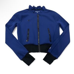 Unbridled | Full Zip Outdoor Ruffle Collar Jacket